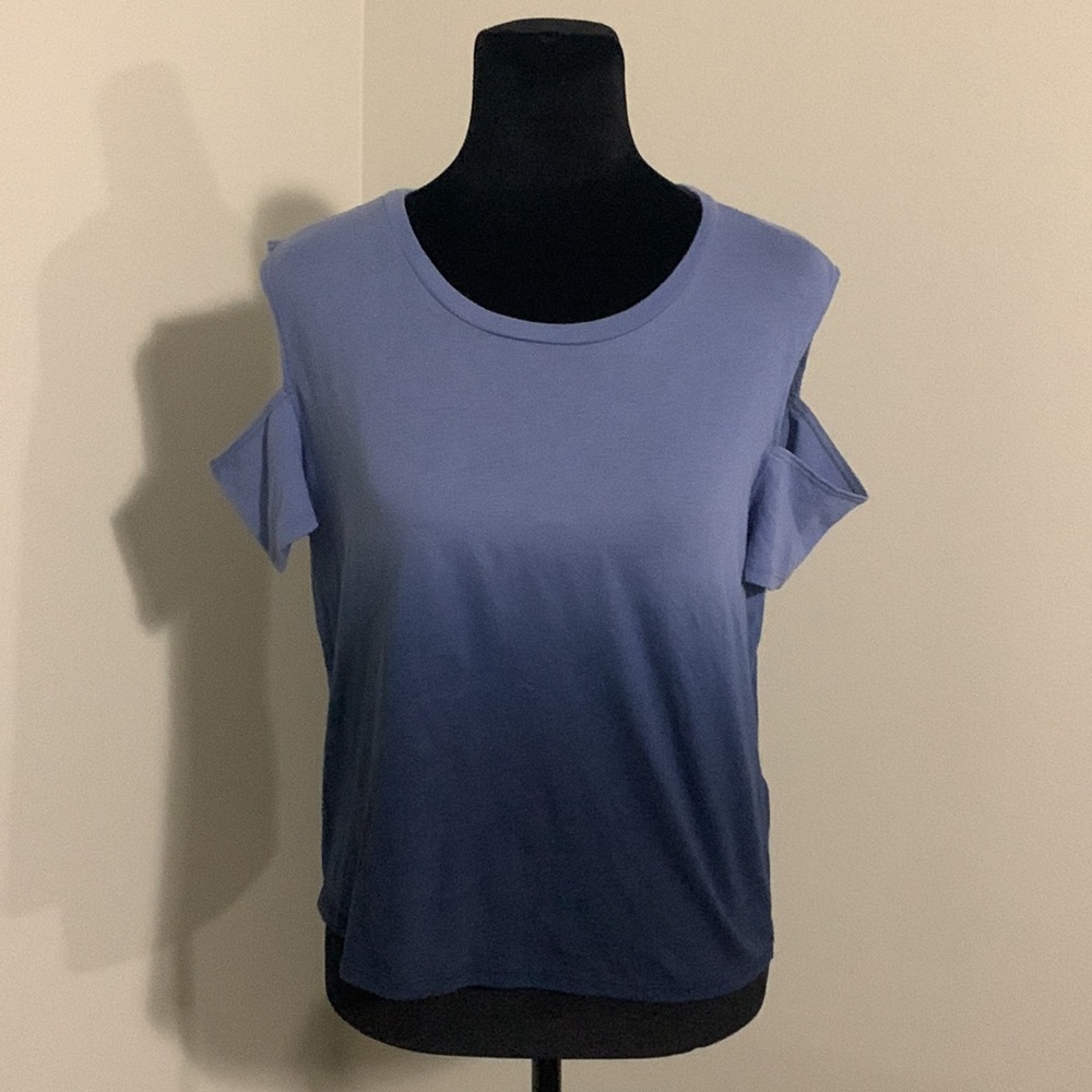 Hollister cold shoulder cropped top